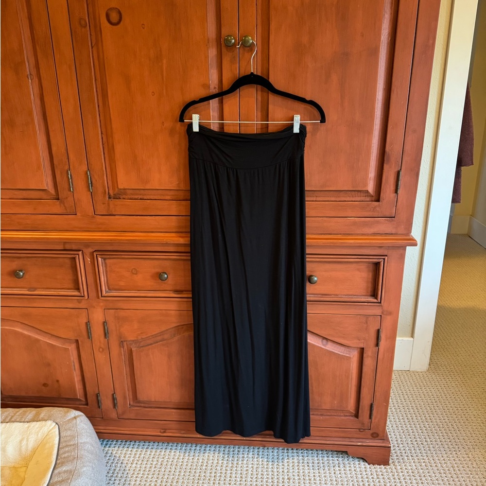 Tart Black Maxi Skirt